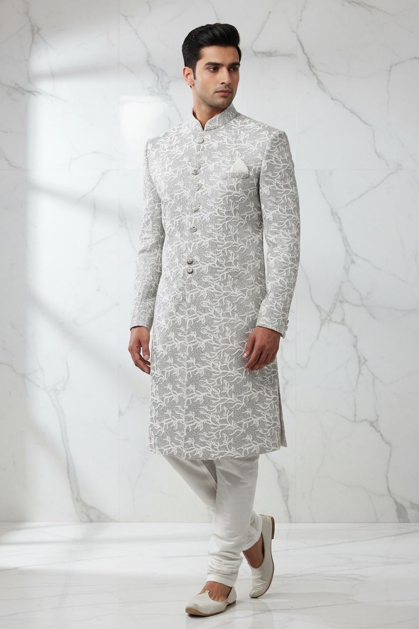 Groom Sherwani Side