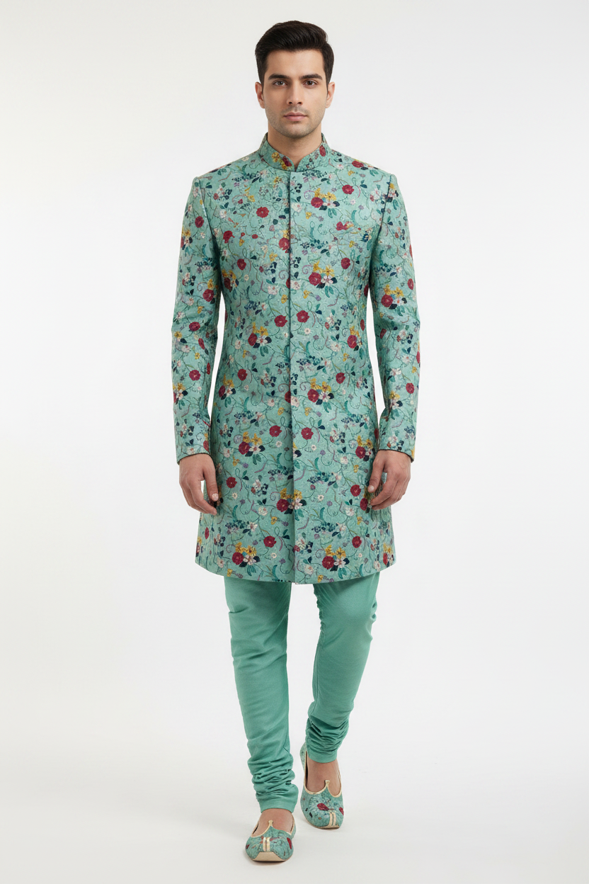 Indo Western Short Sherwani