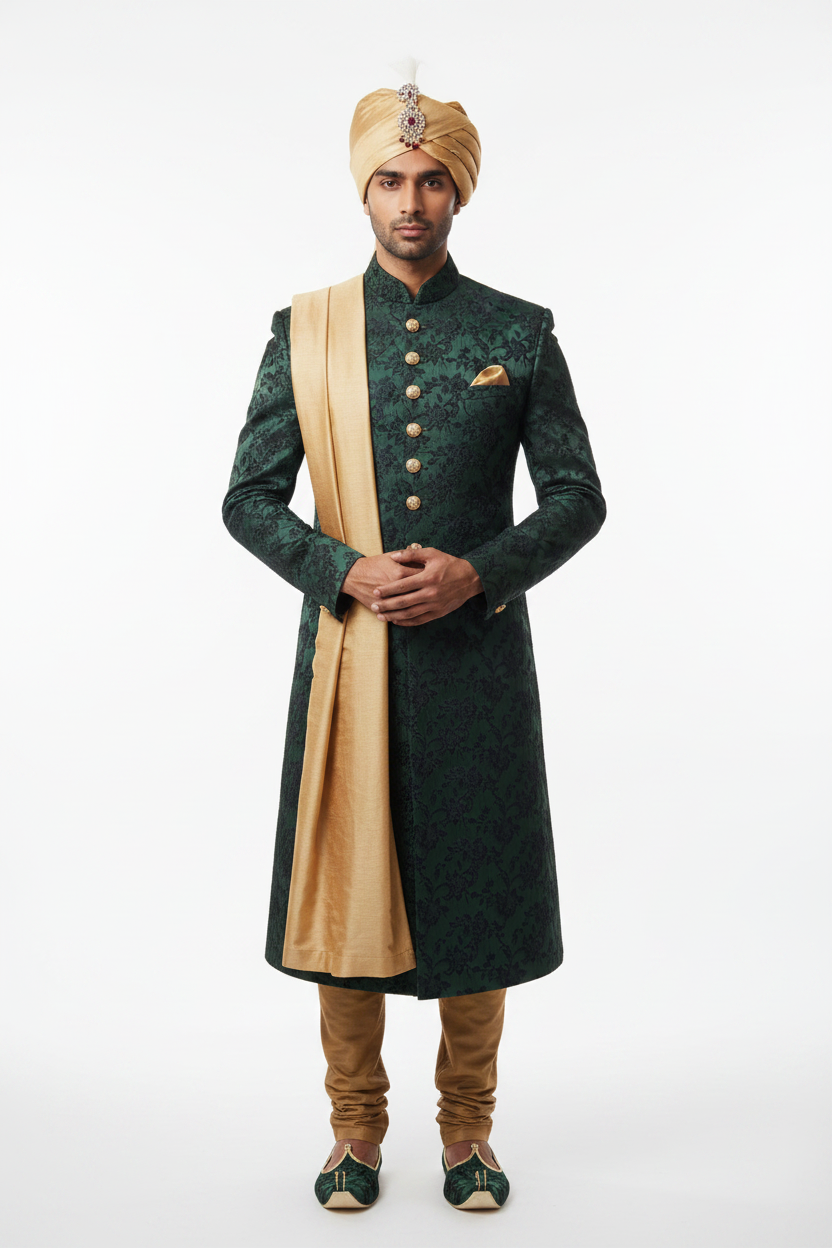 Royal Groom Brown Gold Studio