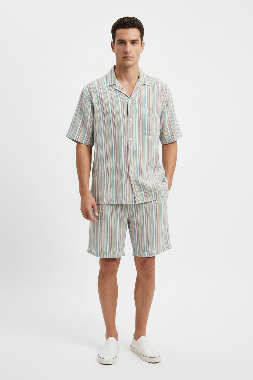 Shirt + Shorts Coord Set