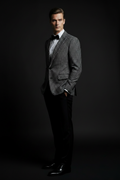 Side Profile Tuxedo Shot