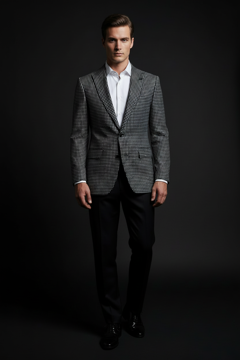 Ultra Fine Pin-Dot Tuxedo